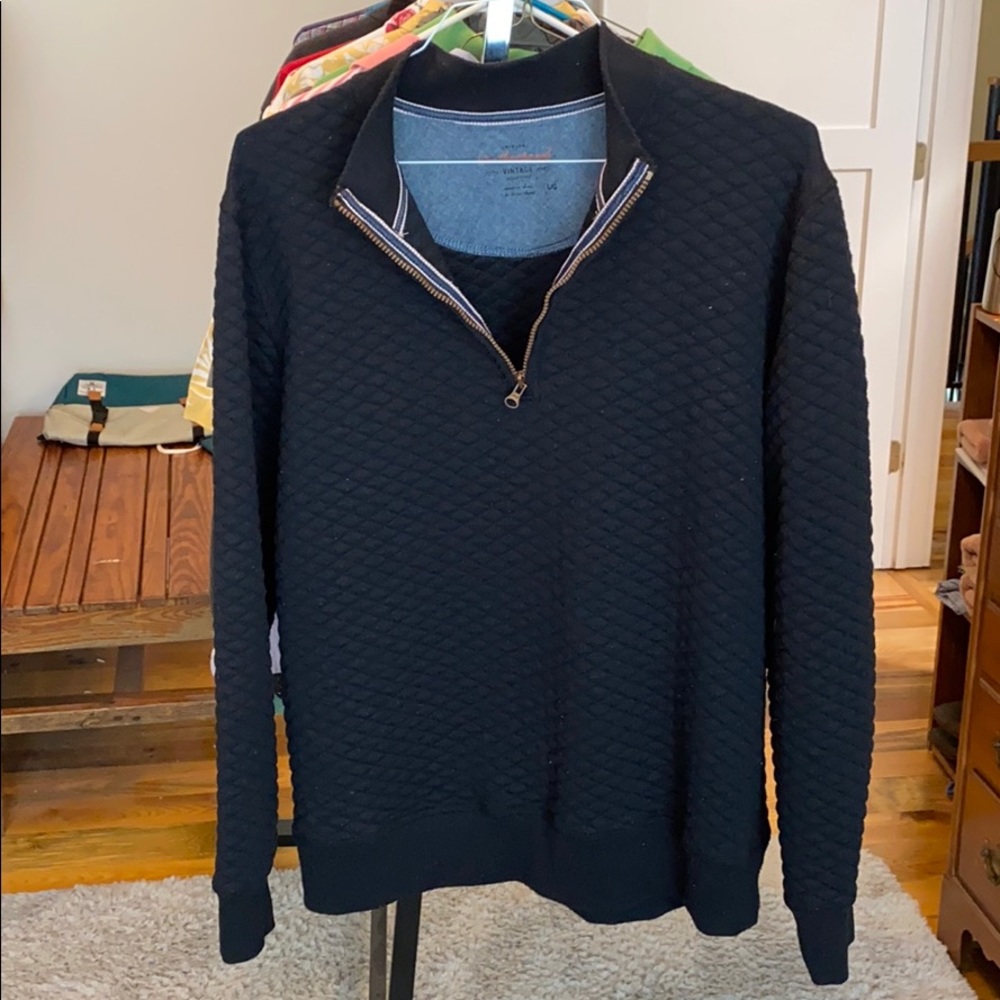 Weatherproof pullover Quilted